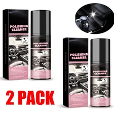 2PCS 100ml Polishing Cleaner Car Interior, Car Interior Detailer and Cleaner