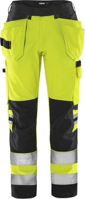 FRISTADS 300528-196 High Vis Handwerkerhose Damen Kl. 2 2671 GPLU  Gr.36 Warnsch