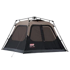 Coleman Instant Cabin Tent 4 Person Camping Family Easy Set Up Quick Setup Tent