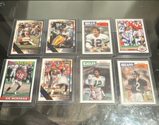 Topps Wild Card Upper Deck NFL Trading Card Lot. 8 Cards, Montana, Kelly