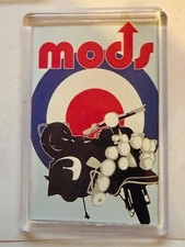 MOD, English Target and Scooter, Logo, Fun Novelty, Superb, Fridge Magnet
