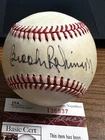 BROOKS ROBINSON 8 SIGNED AUTOGRAPHED OAL BASEBALL!  Orioles!  HOF!  JSA!