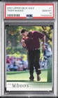 2001 UPPER DECK GOLF #1 TIGER WOODS ROOKIE RC PSA 10