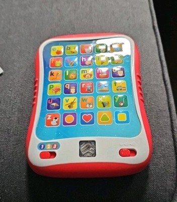 B&M elektronisches rot & orange interaktives Alphabet Spielzeug pädagogisch 