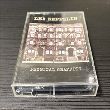 Led Zeppelin Physical Graffiti 1975 Cassette Album - Swan Song, Cat 92442-4