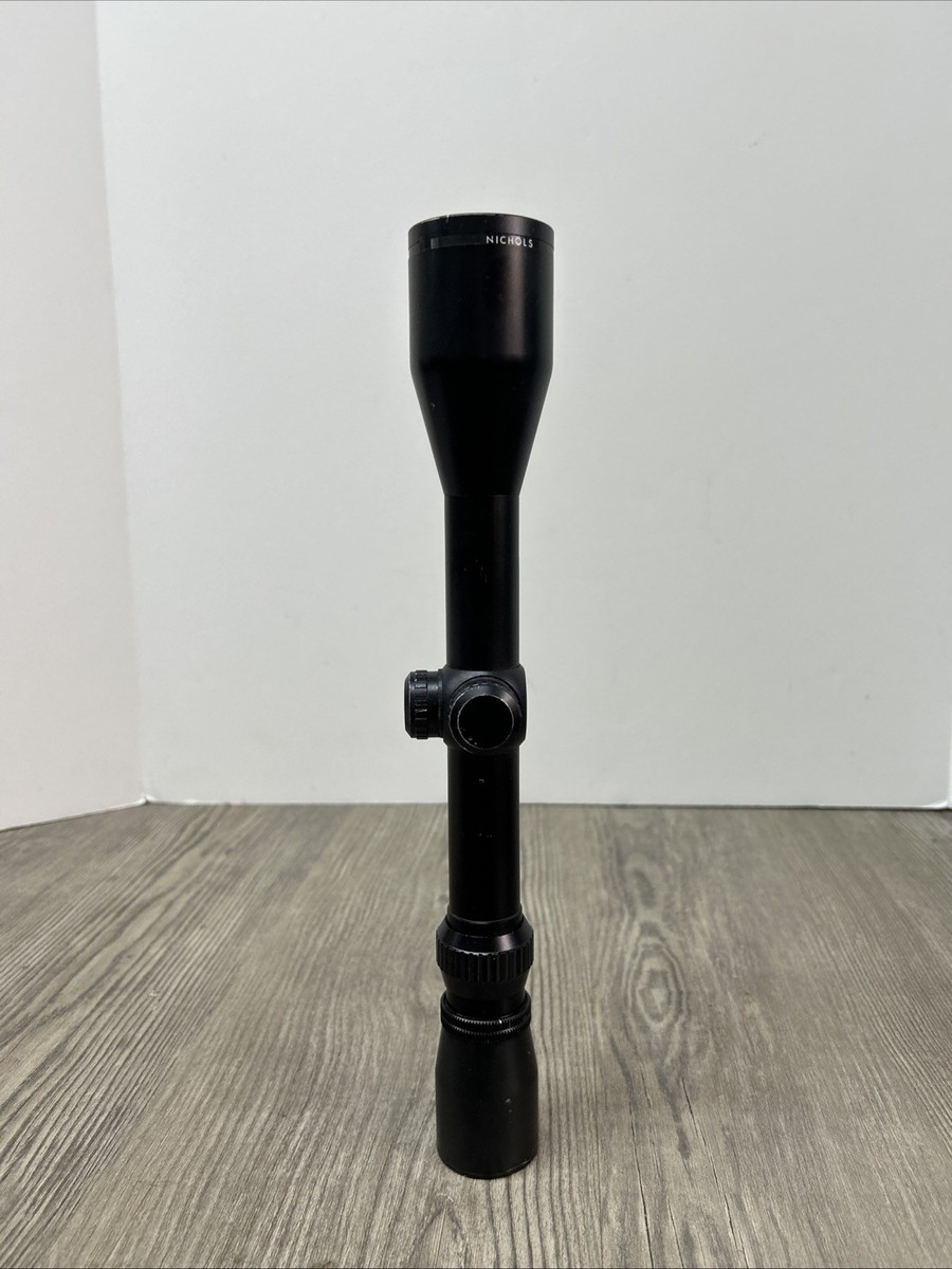 Vintage Nichols Bullet 3-9x40mm Rifle Scope Duplex Reticle (Japan