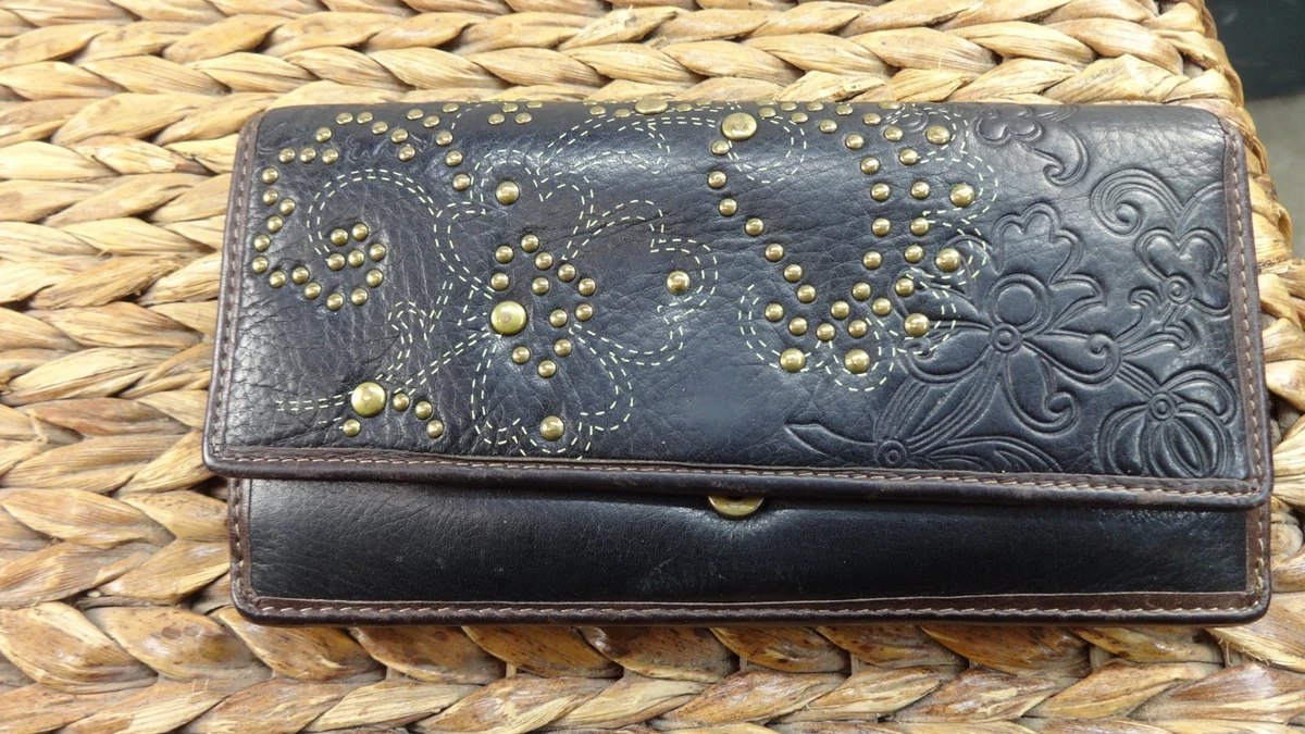 Fossil Leather Gold Wallets for Women for sale | eBay