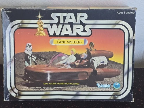 Vintage 1978 Kenner Star Wars ANH * LANDSPEEDER VEHICLE * ORIGINAL BOX ONLY!