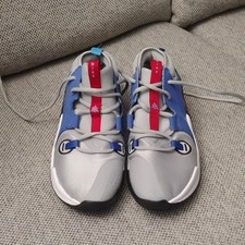 Nike FB2689-003 Gray Blue Red Unisex Kids Athletic Sneaker US 7Y EU 40