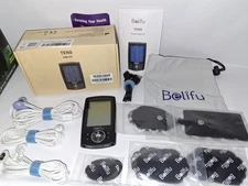Belifu SM9126 Dual Channel TENS Massager EMS Unit 24 Modes Muscle Stimulator