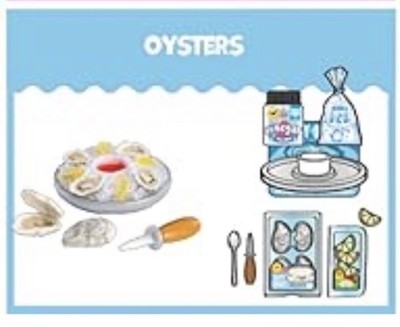 NEW! MGA's Miniverse Make It Mini Cafe Series 6 Mini Collectibles OYSTERS