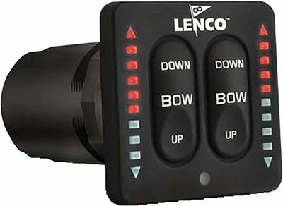 Lenco Marine 15170-001 Rand Tab Schalter LED Integrierte Set F-Single Stellmotor