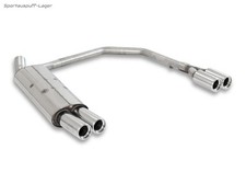 Fox Duplex Sportauspuff Opel Astra F + Gsi 16V CC Fließheck 1-Pkt-Aufhängung