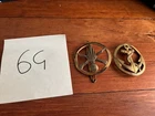 French Military Badges Ww1 Ww2 Brass Items Original Military Issues 6g