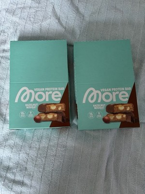 More Nutrition Vegan Protein Riegel Nuss Nougat NEU OVP