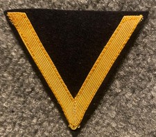 WWII WW2 KRIEGSMARINE WEHRMACHT MILITARY GERMAN NAVY NAVAL RANK CHEVRON PATCH