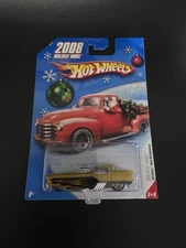 Hot Wheels 2008 Holiday Rods Metrorail Nash Metropolitan 3/6 Gold