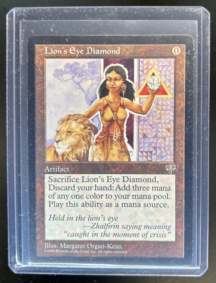 1996 Magic MTG Mirage Lion's Eye Diamond - Rare | eBay