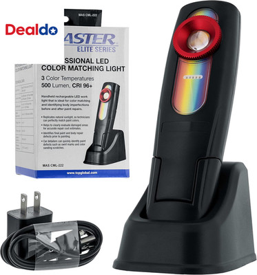 Master Elite - LED Color Matching Light, 500 Lumen - Exact Paint Color Match, Re