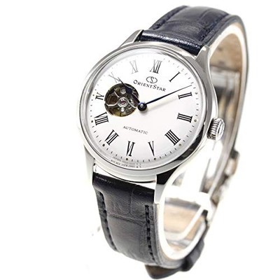 Orient Star Classic Semi-Skeleton Automatic Watch RK-ND0005S White Silver