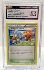 CHAMPIONS FESTIVAL POKÉMON 2013 BLACK STAR PROMO BW95 WORLD CHAMPIONSHIP CGC 8.5 on eBay
