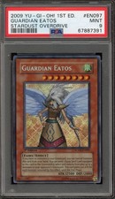 Yu-Gi-Oh! Guardian Eatos Stardust Overdrive 1st Ed Secret Rare SOVR-EN097 PSA 9