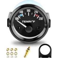 2 52mm Water Temp Gauge 100-250 Water Temp Thermometer Meter Kit Car Access 2 52mm Water Temp Gauge 100-250 Water Temp Thermometer Meter Kit Car Access
