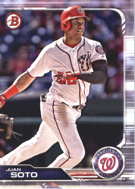 Juan Soto cards (2019-2024) Nationals Padres Yankees Mets - You Choose