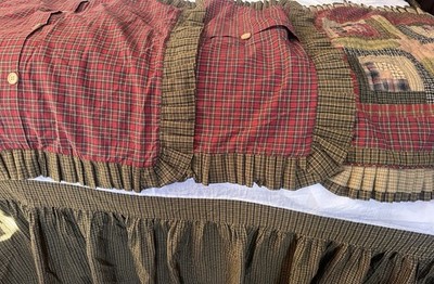 VHC  Oak And Asher   Tea Cabin    - 3 Shams 1 -Queen 16  Drop Bed Skirt
