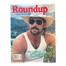 Vintage Roundup Gay & Lesbian Western Magazine Issue 9 May 1996 Printed in USA