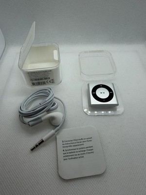 Apple iPod Shuffle - 4. Generation Silber Silver 2 GB 2010 Model MC584 #7615