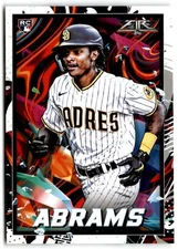 2022 Topps Fire CJ Abrams RC San Diego Padres #79 Rookie