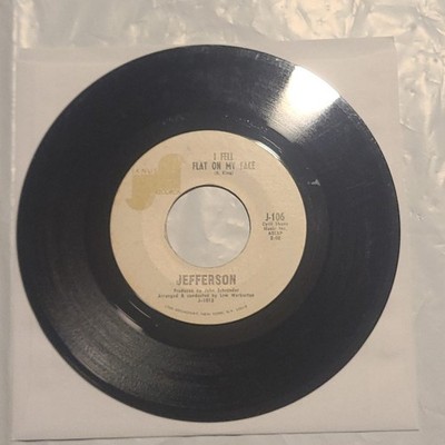 Jefferson - I Fell Flat On My Face/ Baby Take Me In Your Arms - Janus 45 Record