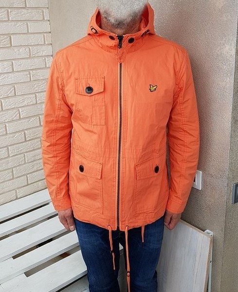 Men LYLE & SCOTT Parka Peach 40