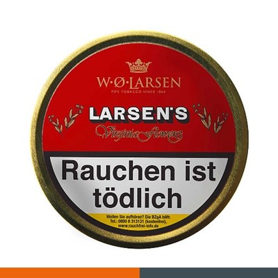 W.O Larsen Larsen`s Virginia Flowers Pfeifentabak 100g Dose