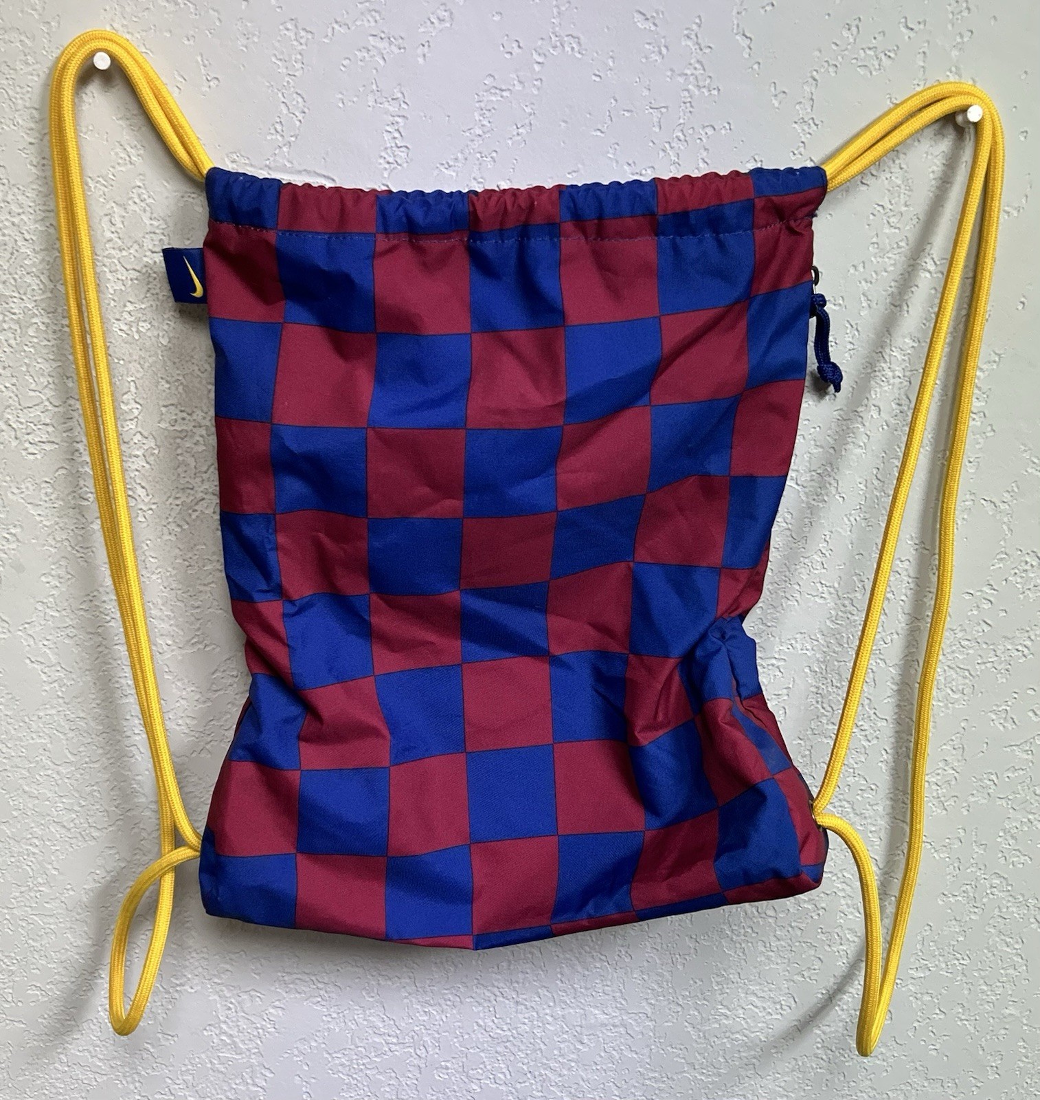 FCB Barcelona Drawstring Cinch Backpack NIKE Gym … - image 6