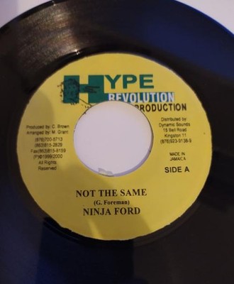 Ninja Ford - Not The Same (7'') (Near Mint (NM or M-)) - 2791571761