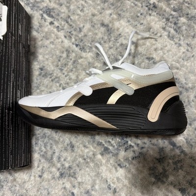PUMA Trc Blaze Court Confidential White And Black  Shoes 378938-01, Size US 9