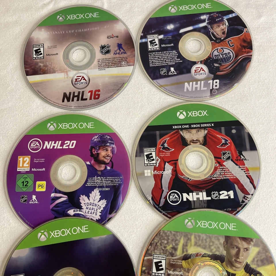 PAQUETE DE JUEGOS XBOX ONE DEPORTES - 10 JUEGOS - NHL, FIFA, NBA 2K, NFL MADDEN - PROBADO Foto 2 de 4