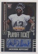 2014 Contenders Playoff Ticket /199 Jackson Jeffcoat (Helmet Up) #134 Auto 03xg