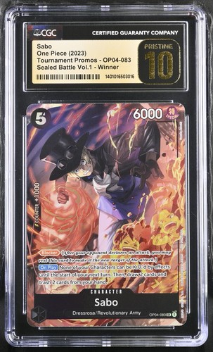 Sabo (Sealed Battle 2023 Vol. 1) graded CGC 10 for sale on eBay