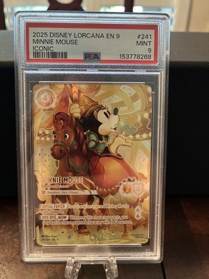 Fabled Disney Lorcana Minnie Mouse Iconic PSA 9 | eBay