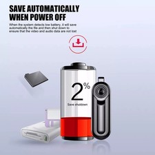 Necklace Camera Mini Full HD Video Audio Voice Recording Wearable Small Recorder