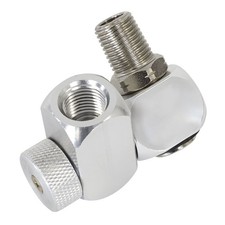 Image of Sealey SA900 Z-Swivel Air Hose Connector with Regulator 1/4"BSP