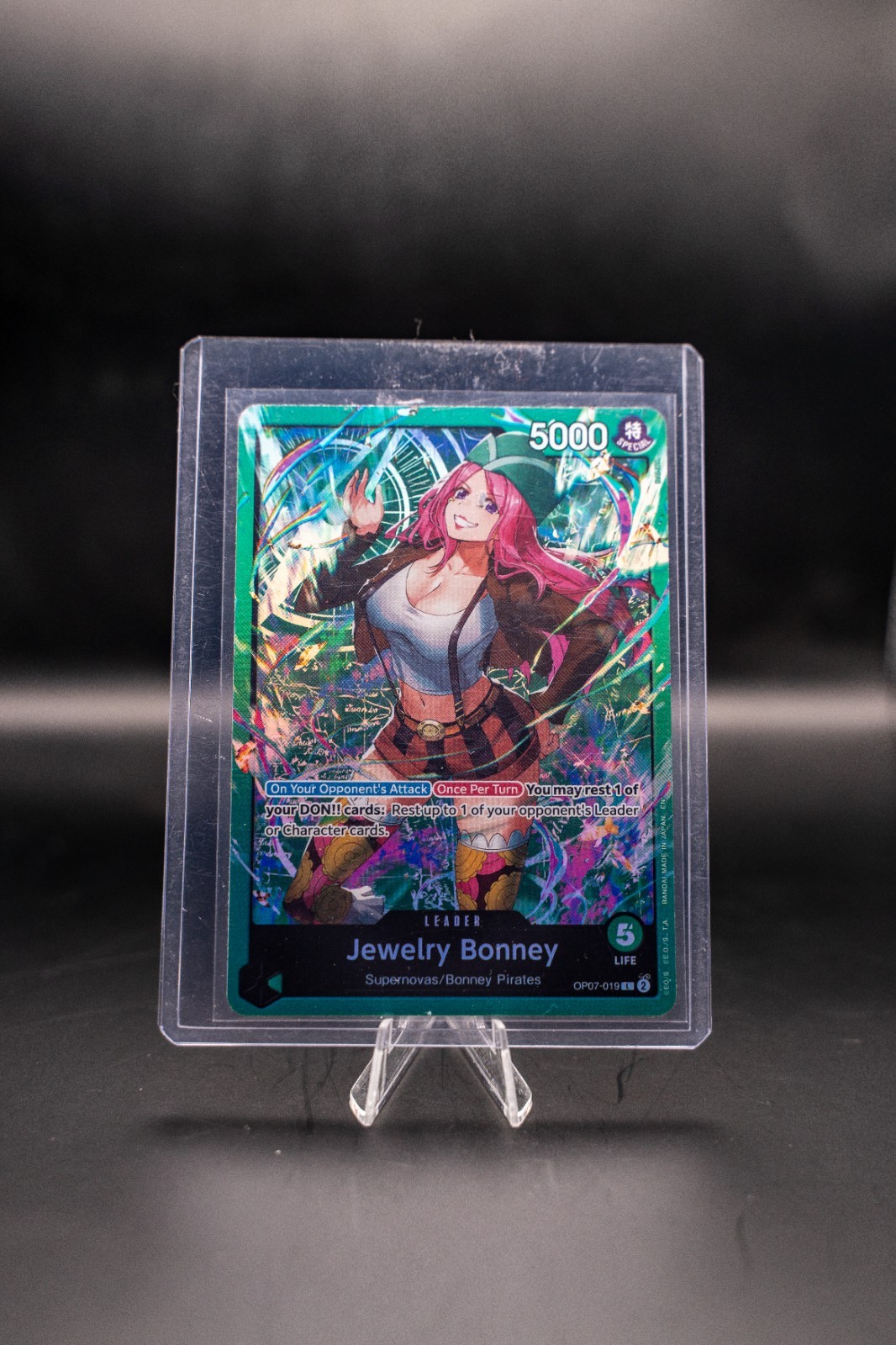 Jewelry Bonney (OP07-019) OP07-019 Starter Deck 24: GREEN Jewelry Bonney Foil
