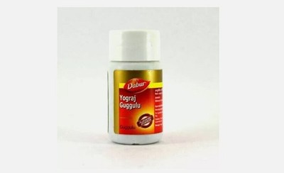 Indisch berühmte 60 Tabletten Ayurveda Dabur Kräuter Guggulu Yograj