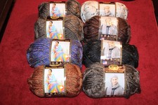 Lion Brand Hometown Yarn Lot of 8 Skeins