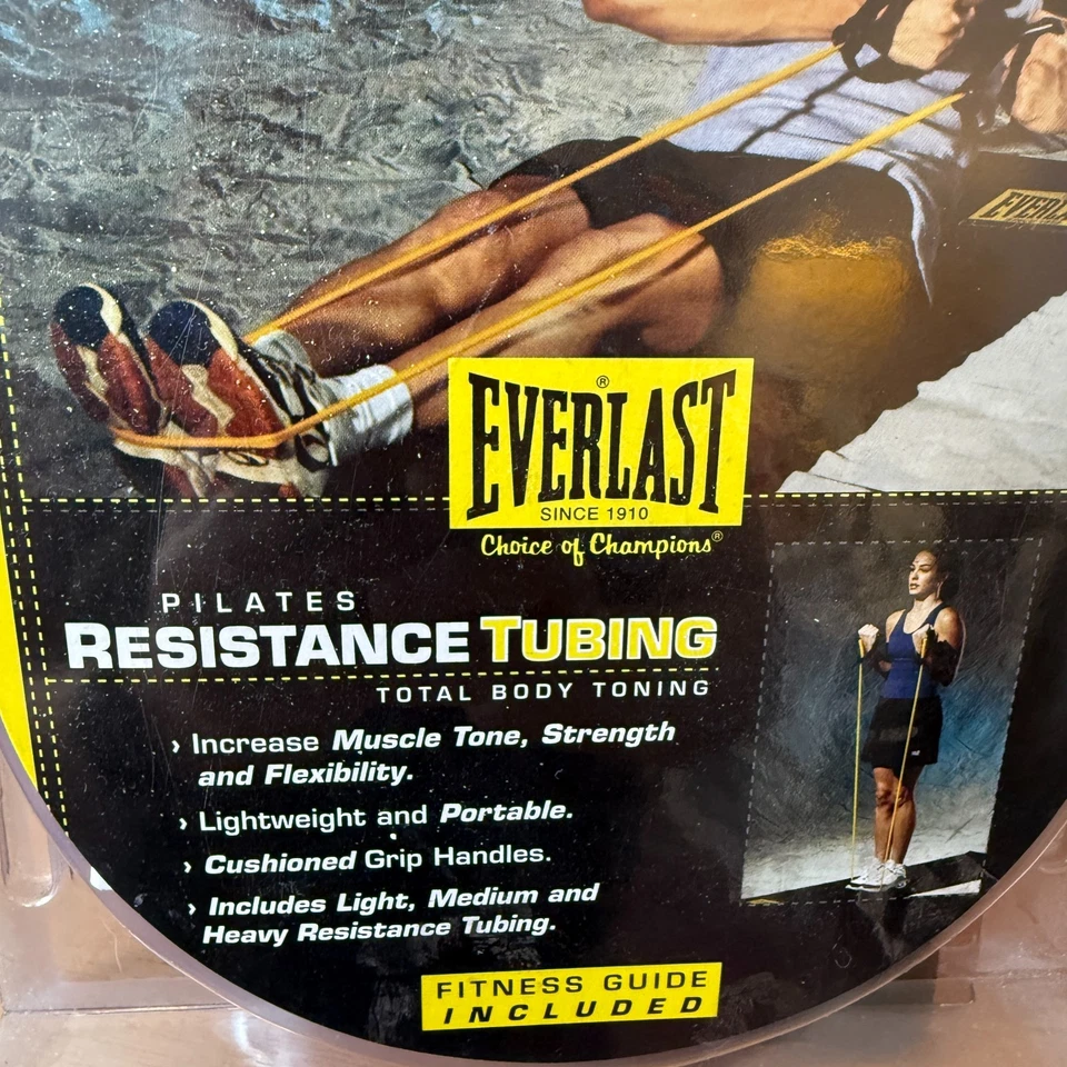 Tubo de resistencia Everlast Pilates con guía de fitness Foto 2 de 4