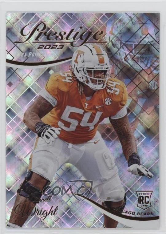 2023 Panini Prestige Rookies Xtra Points Diamond Darnell Wright Rookie RC 3kd
