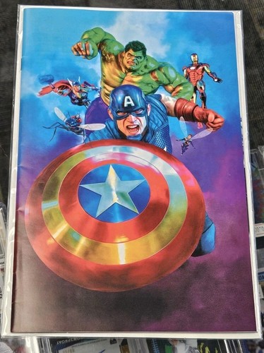 Captain America #12 Mark Spears 1:50 Magic: The Gathering Virgin MTG Card Game